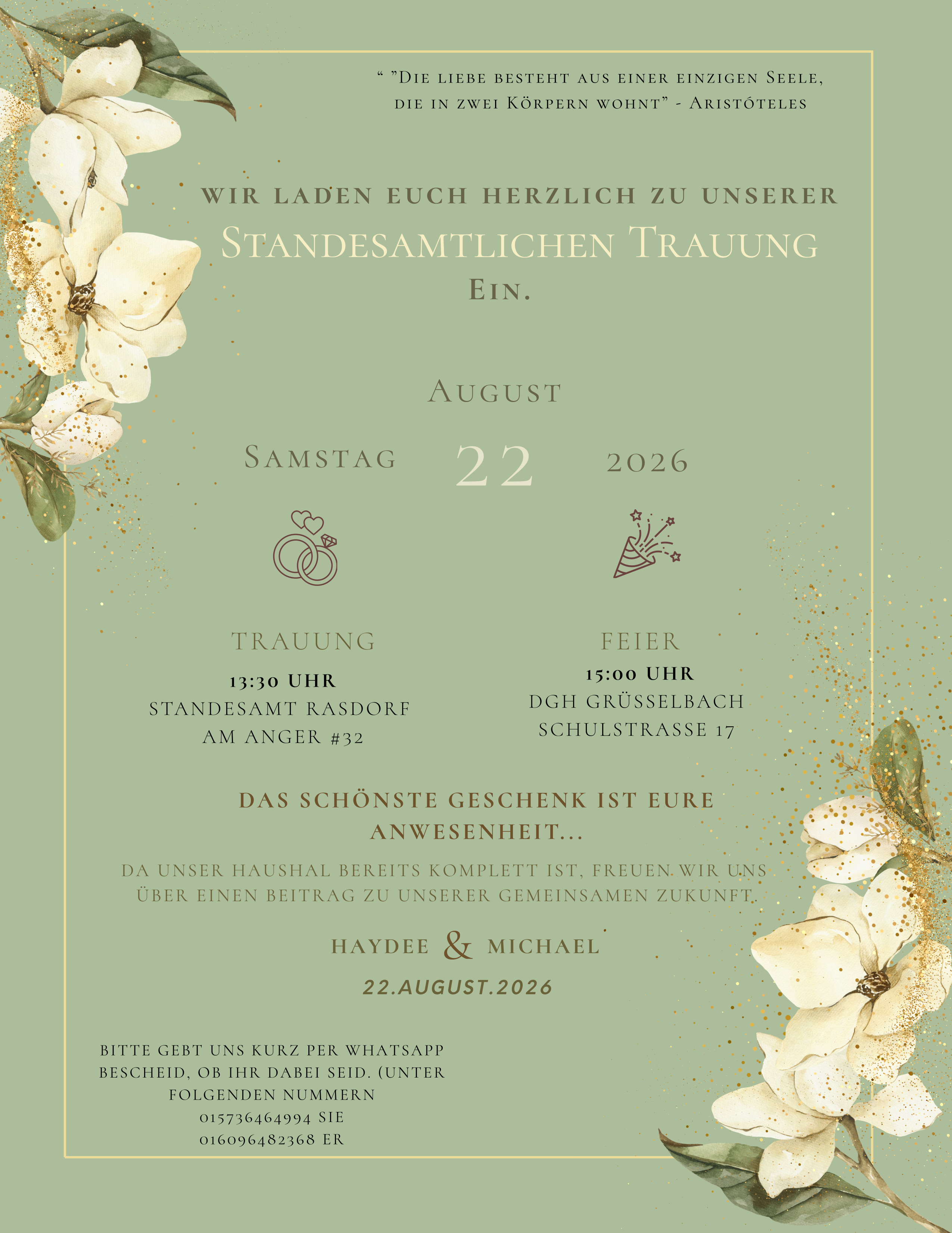 Einladung Teil 2